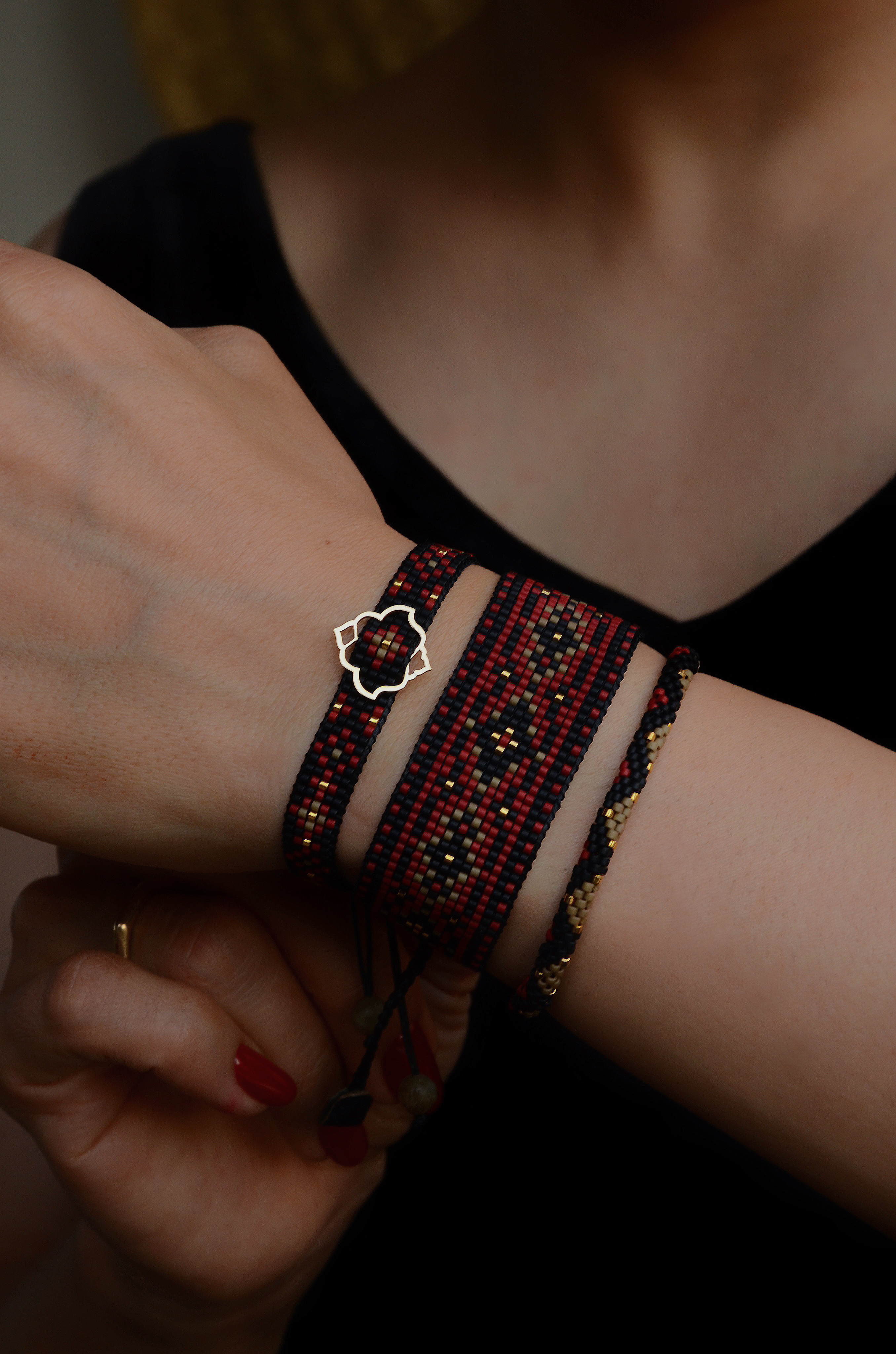 ست دستبند نگارین و اسپیرال